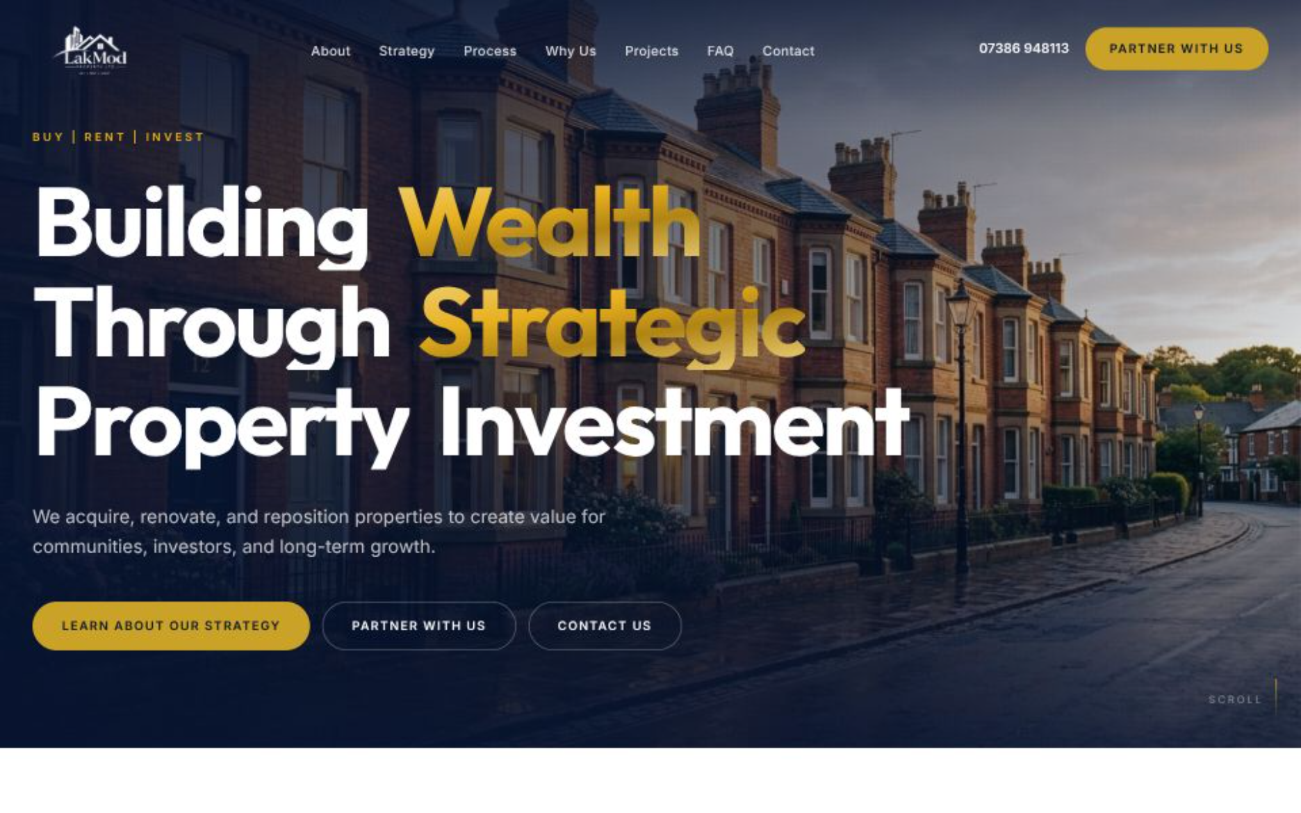 LAKMOD Property Ltd website